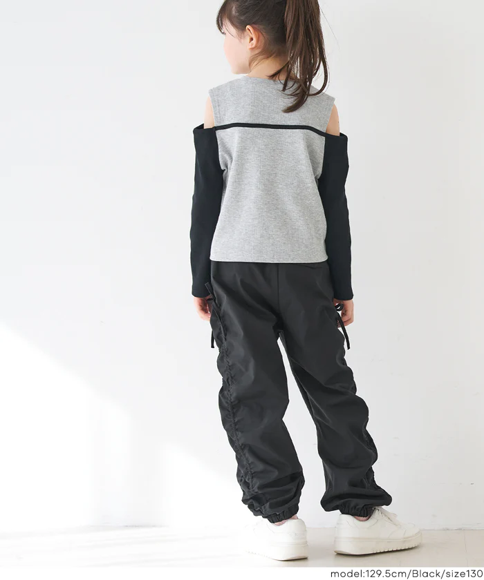 サイドドロストリボンパンツ キッズ メール便不可 - Image 6