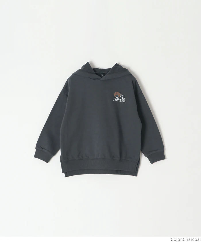セール★1690円→550円 裏毛胸刺繍プルパーカー キッズ メール便不可 - Image 15