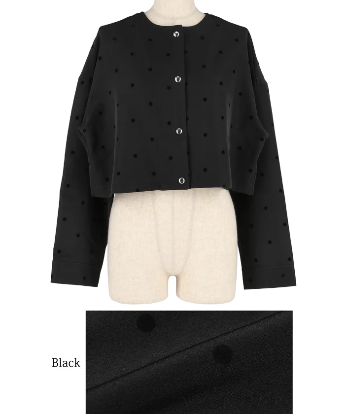 セール★2990円→550円 フロッキードットジャケット レディース メール便不可 - Image 13