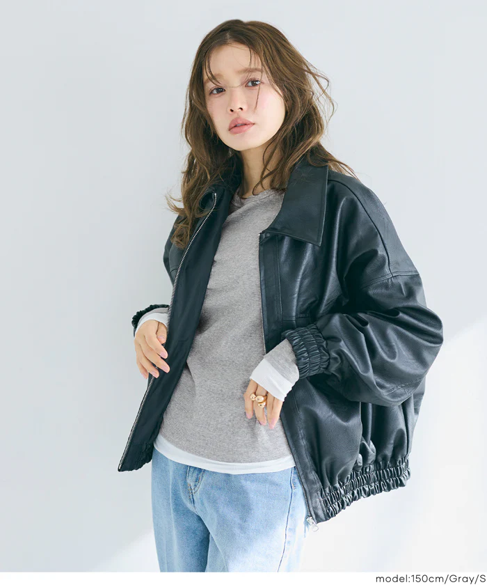レイヤード長袖カットソー レディース メール便不可 - Image 7