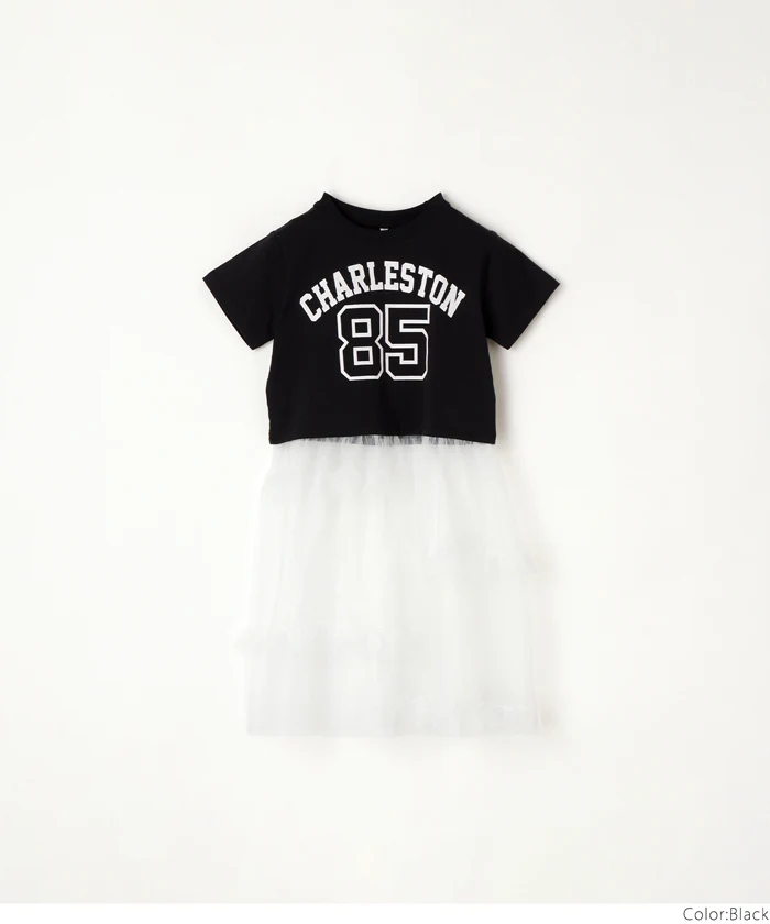 セール★1490円→990円 チュールスカートドッキングTシャツ キッズ メール便不可 - Image 15