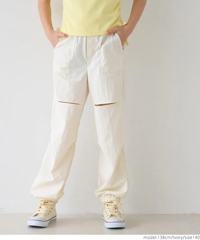 WEB限定セール ★1990円→550円カットアウトジョガーパンツ キッズ メール便不可 - Image 5