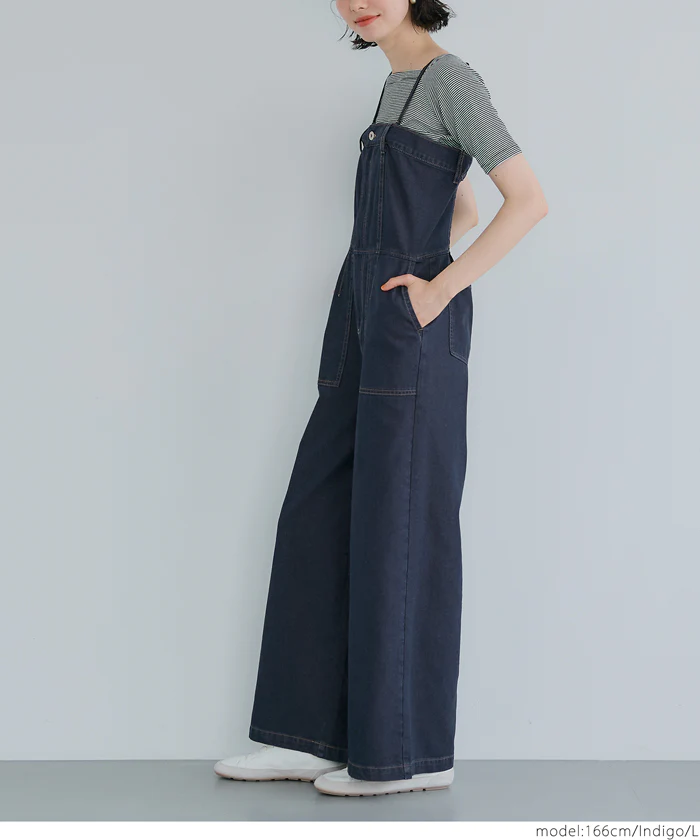 サマーデニムベアサロペット レディース メール便不可 - Image 12