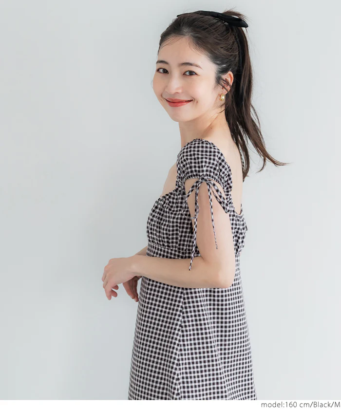 WEB限定セール ★2690円→110円ギンガムチェックワンピース レディース メール便不可 - Image 8
