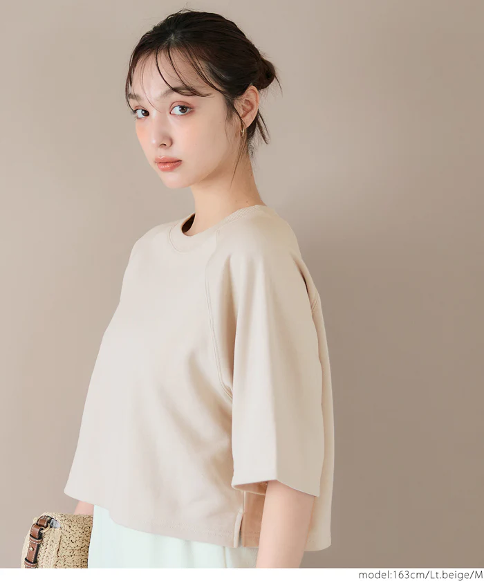 セール★1690円→550円 ミニ裏毛ラグランTシャツ レディース メール便不可 - Image 16