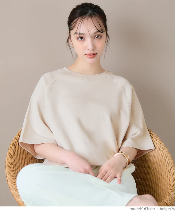 セール★1690円→550円 ミニ裏毛ラグランTシャツ レディース メール便不可 - Image 17