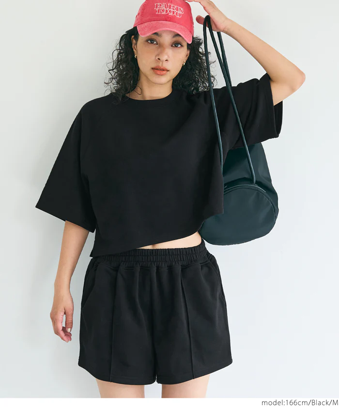 セール★1690円→550円 ミニ裏毛ラグランTシャツ レディース メール便不可 - Image 5
