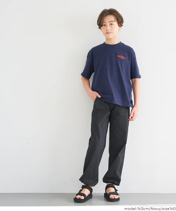 ワンポイント刺繍Tシャツ キッズ メール便可 - Image 10