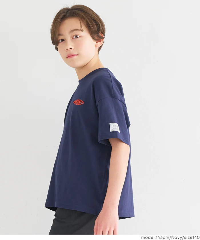 ワンポイント刺繍Tシャツ キッズ メール便可 - Image 11