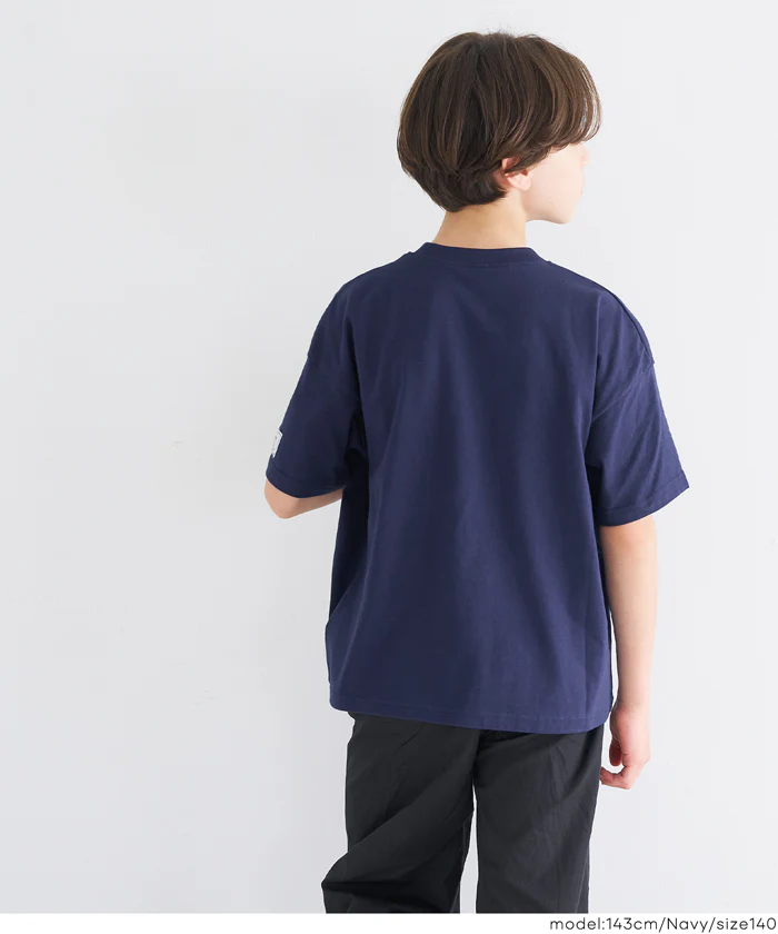 ワンポイント刺繍Tシャツ キッズ メール便可 - Image 12