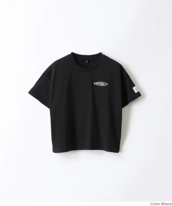 ワンポイント刺繍Tシャツ キッズ メール便可 - Image 17