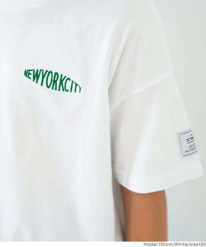 ワンポイント刺繍Tシャツ キッズ メール便可 - Image 5