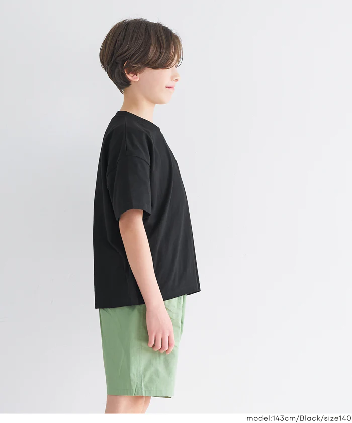 ワンポイント刺繍Tシャツ キッズ メール便可 - Image 7