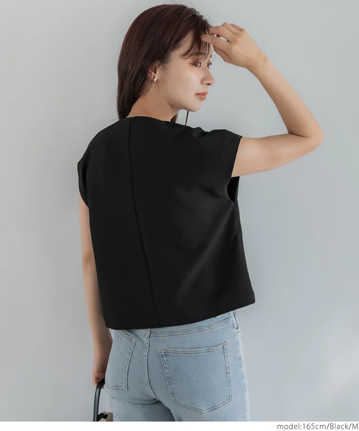 セール★2490円→990円 フレンチスリーブジレ レディース メール便不可 - Image 12