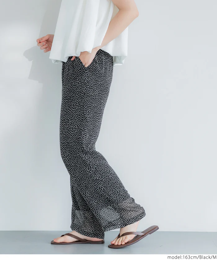 セール★2690円→550円 シアーシフォンイージーパンツ レディース メール便不可 - Image 3