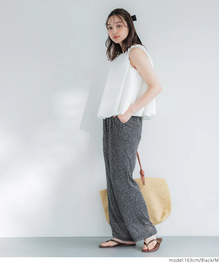 セール★2690円→550円 シアーシフォンイージーパンツ レディース メール便不可 - Image 6