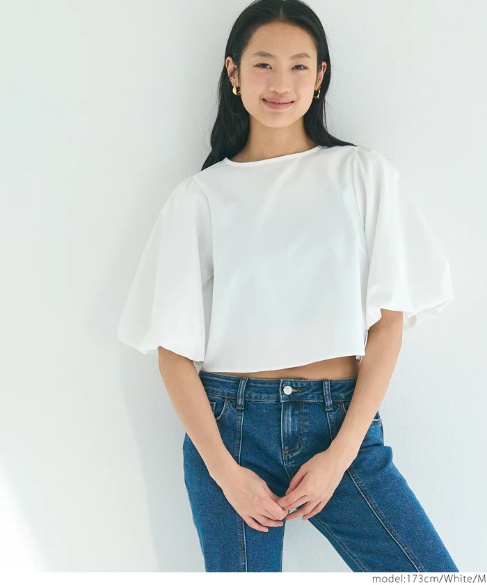 WEB限定セール ★2490円→990円バックリボンブラウス レディース メール便不可 - Image 7