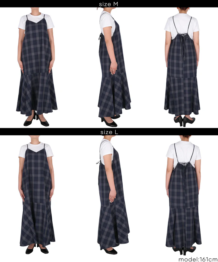 セール★2690円→1490円 チェックキャミワンピース レディース メール便不可 - Image 10