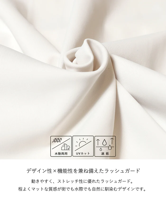 【一部店舗限定商品】水陸両用ラッシュガードパーカー レディース メール便不可 - Image 5