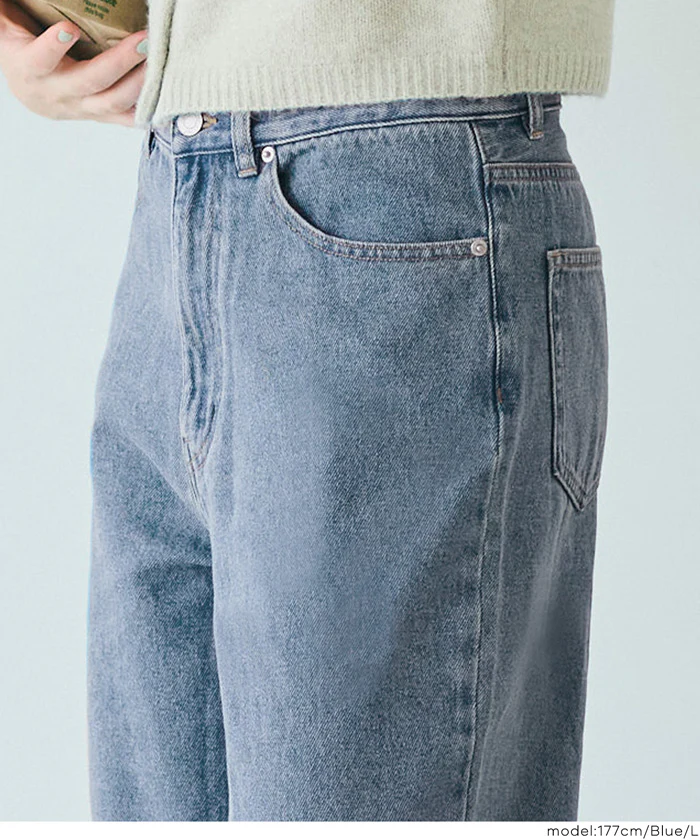 ストレートデニムパンツ レディース メール便不可 - Image 12