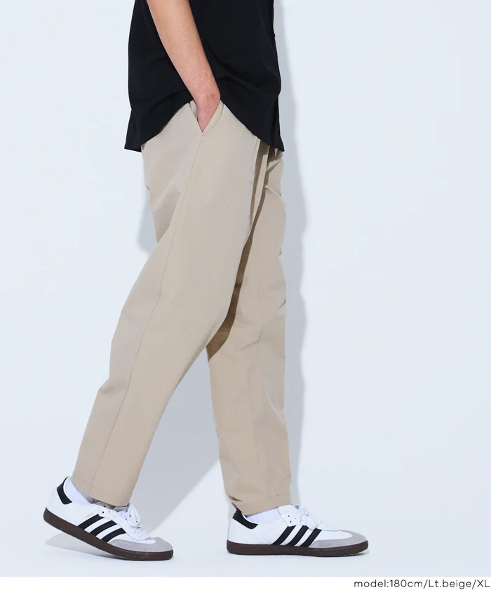 GW限定セール★ サッカーイージーテーパードパンツ メンズ メール便不可 - Image 3