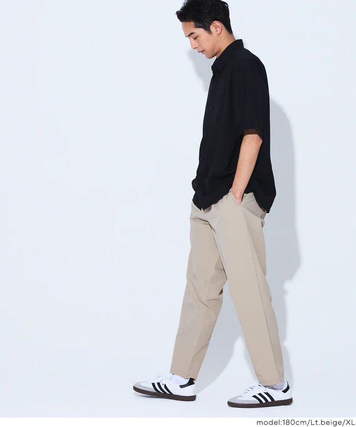 GW限定セール★ サッカーイージーテーパードパンツ メンズ メール便不可 - Image 4