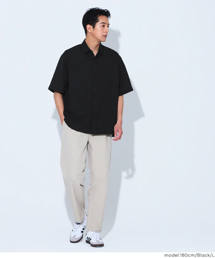 リラックス半袖シャツ メンズ メール便不可 - Image 13