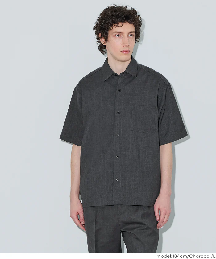 リラックス半袖シャツ メンズ メール便不可 - Image 5