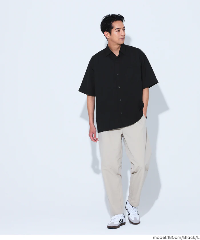 リラックス半袖シャツ メンズ メール便不可 - Image 8