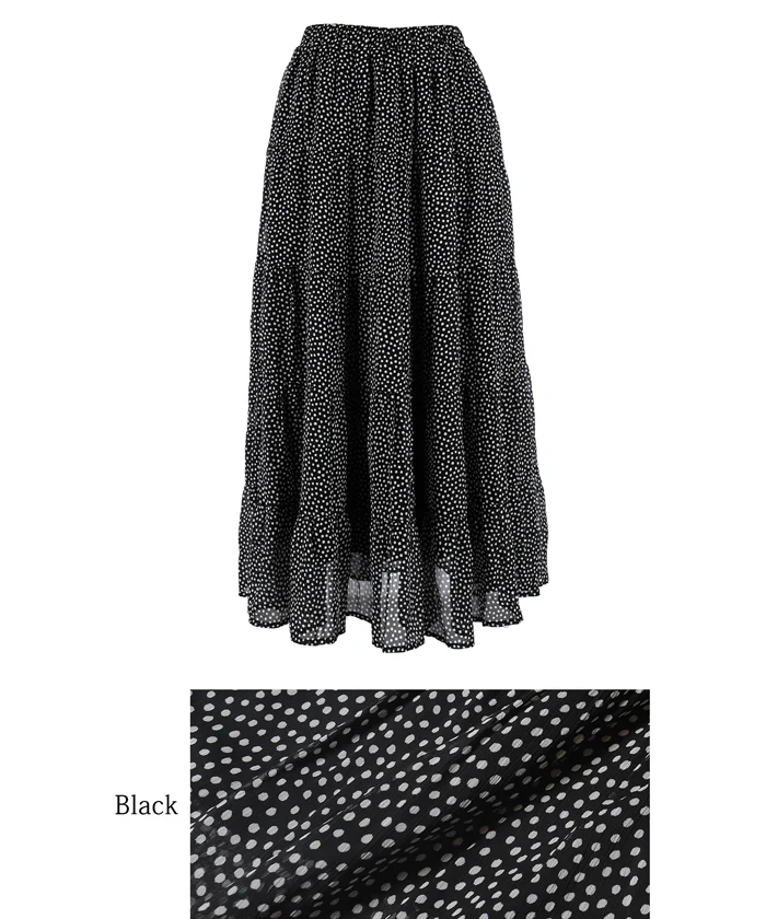 セール★2990円→990円 シフォンティアードスカート レディース メール便不可 - Image 14