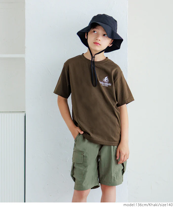 ワッシャーナイロンカーゴハーフパンツ キッズ メール便不可 coca コカ - Image 13