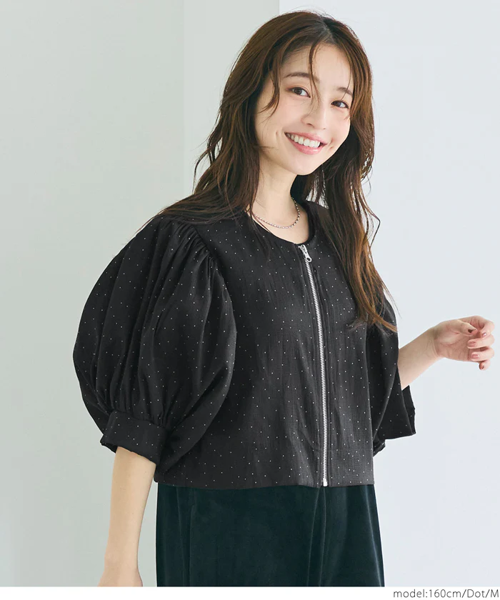 シースルーブラウスジャケット レディース メール便不可 - Image 12