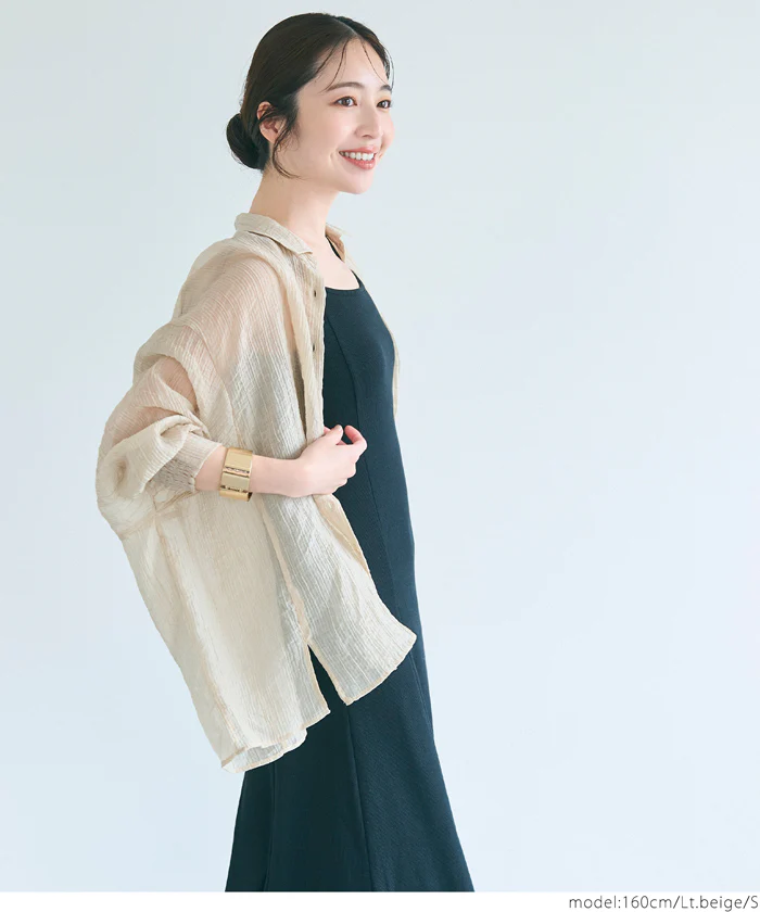 シアービッグシャツ レディース メール便不可 - Image 11
