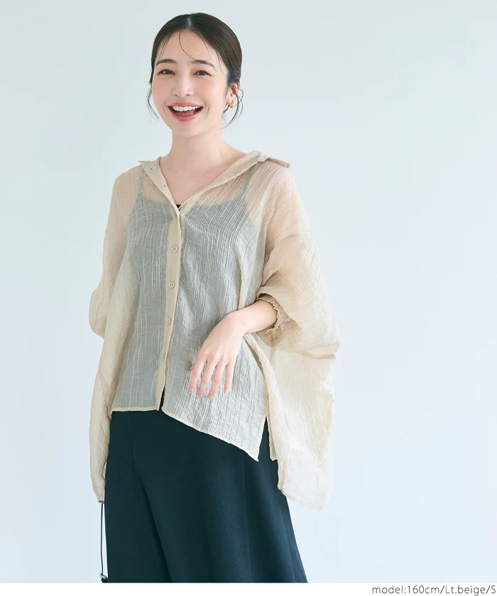 シアービッグシャツ レディース メール便不可 - Image 9