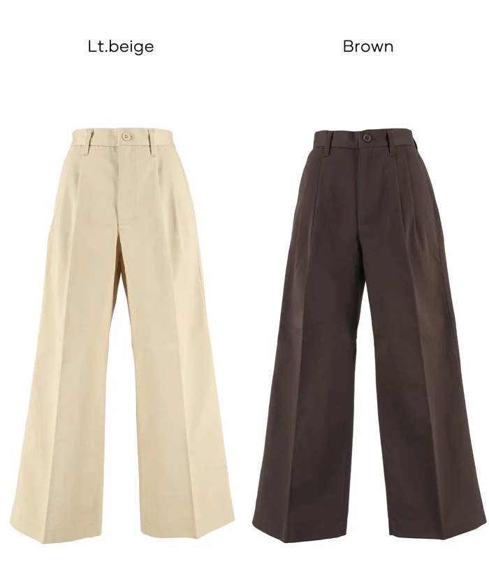 セール★2990円→990円 タックワイドチノパンツ レディース メール便不可 - Image 18