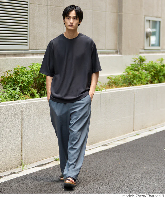 セール★1990円→1290円 ソフトタッチダンボールリラックスTシャツ メンズ メール便不可 - Image 11