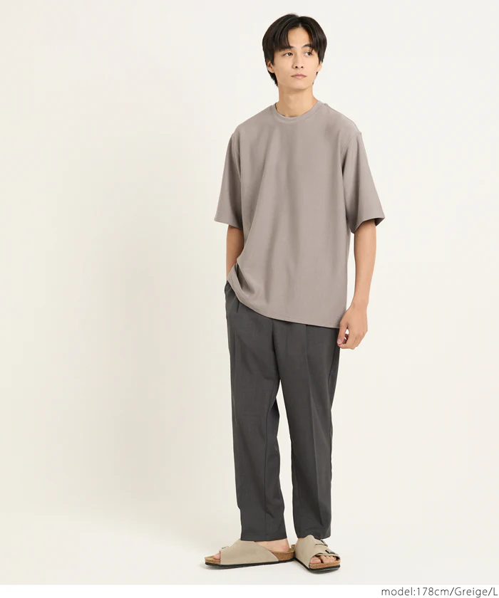 セール★1990円→1290円 ソフトタッチダンボールリラックスTシャツ メンズ メール便不可 - Image 2