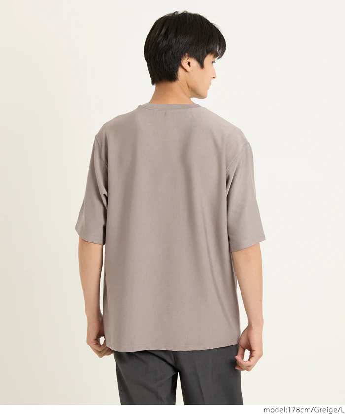 セール★1990円→1290円 ソフトタッチダンボールリラックスTシャツ メンズ メール便不可 - Image 4