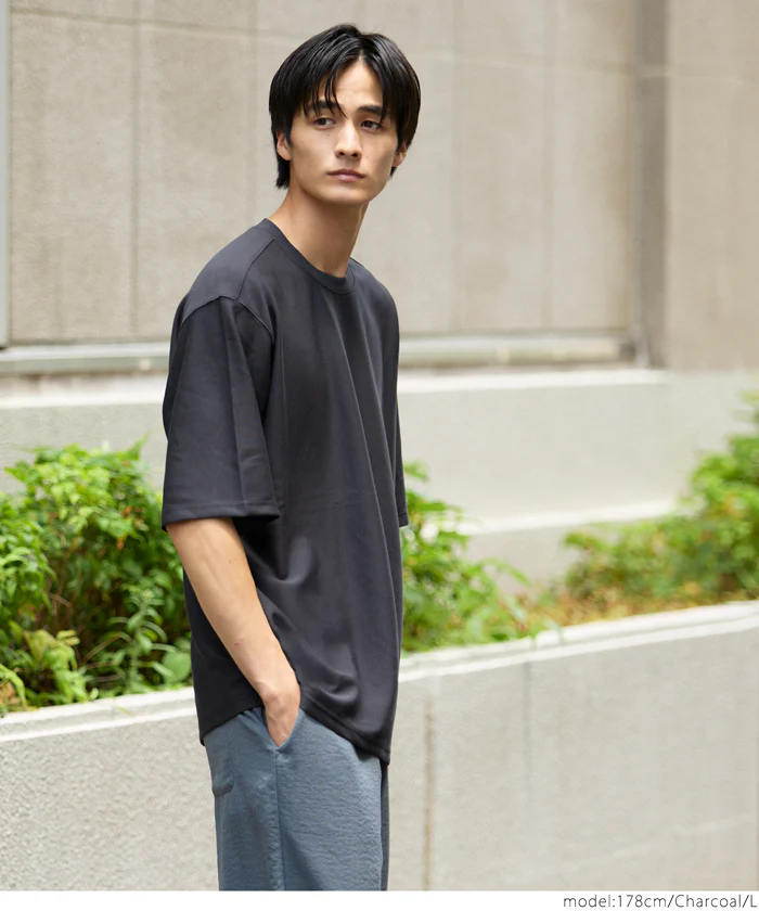 セール★1990円→1290円 ソフトタッチダンボールリラックスTシャツ メンズ メール便不可 - Image 7