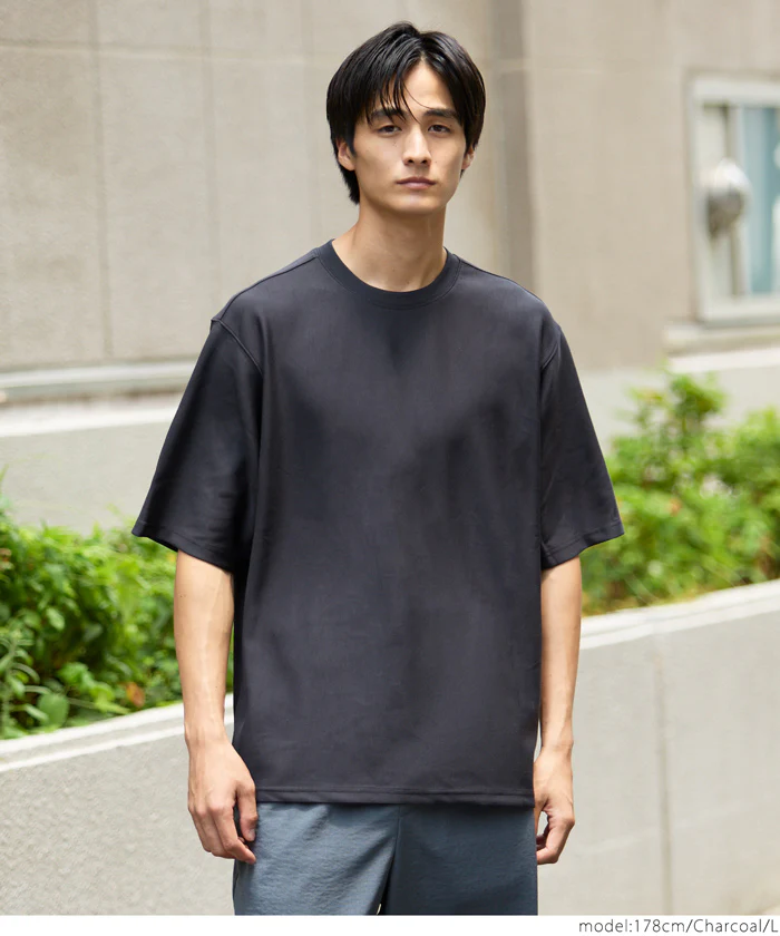 セール★1990円→1290円 ソフトタッチダンボールリラックスTシャツ メンズ メール便不可 - Image 9