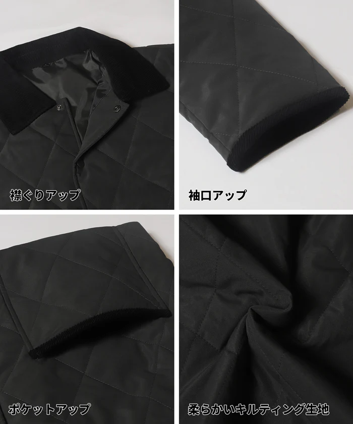 セール★3990円→2990円 キルティング中綿ブルゾン ウォッシャブル メンズ メール便不可 coca コカ - Image 13