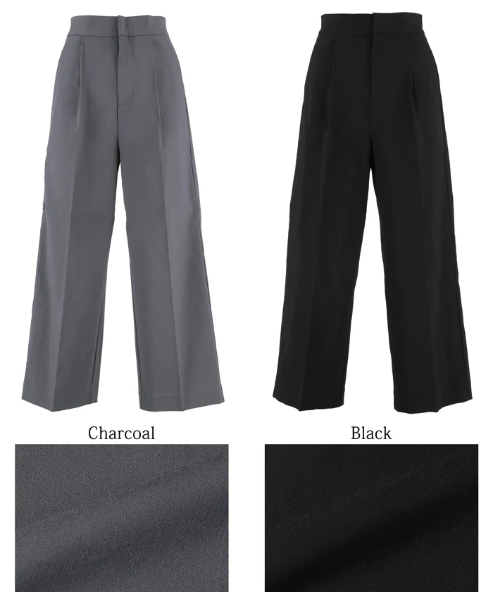 セール★2990円→1490円 クロップド丈スラックス レディース メール便不可 - Image 18