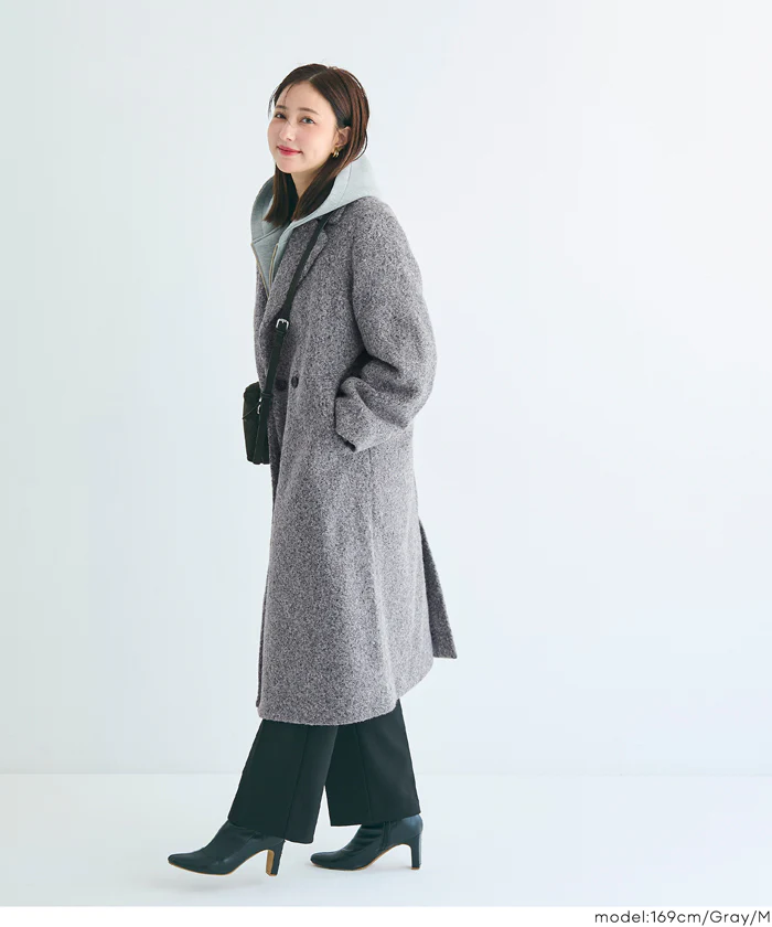 セール★5990円→2990円 カーリーボアコート ウォッシャブル レディース メール便不可 - Image 4