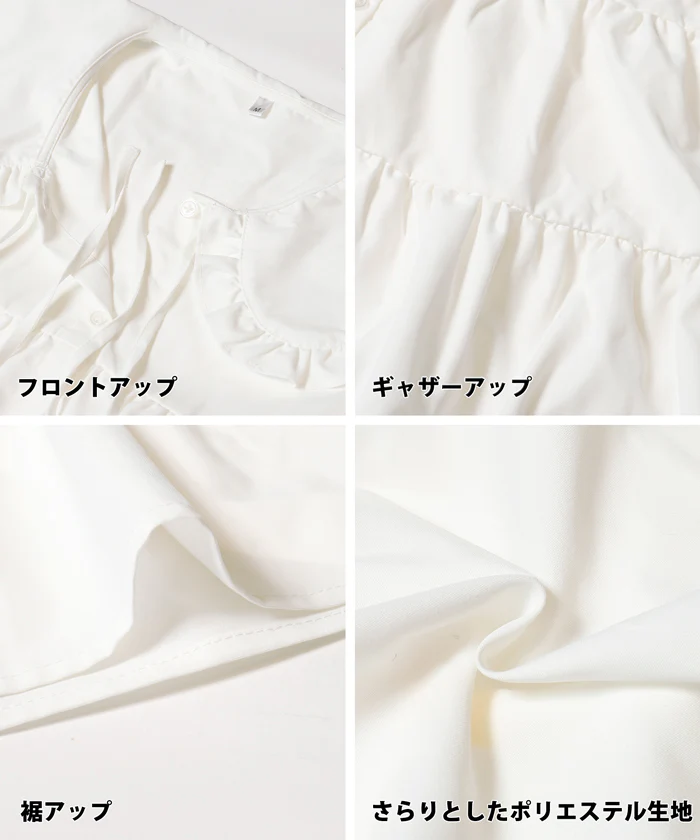 ティアードノースリブラウス レディース メール便不可 - Image 15