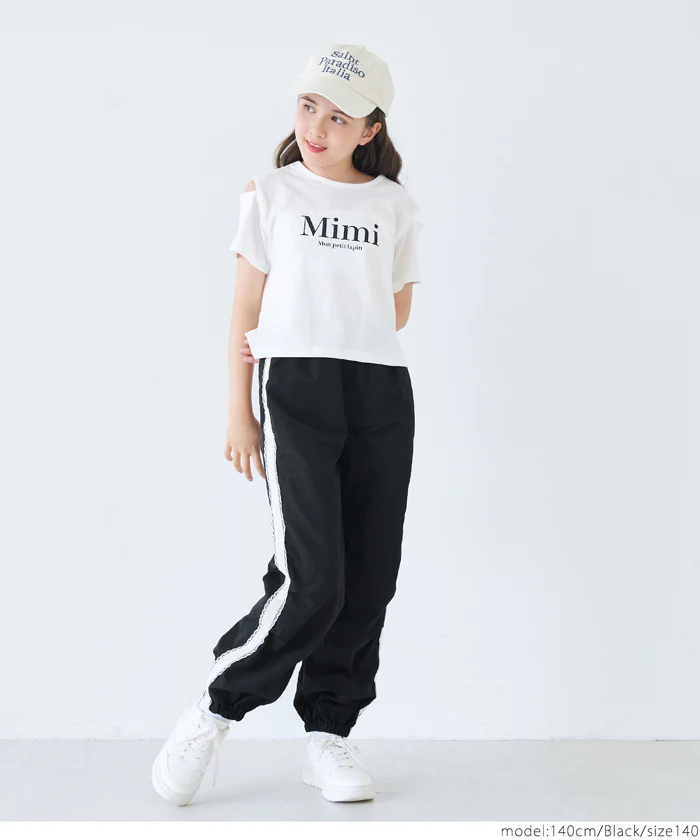 WEB限定セール ★2490円→1490円ライトワッシャーナイロンレースパンツ キッズ メール便不可 - Image 5