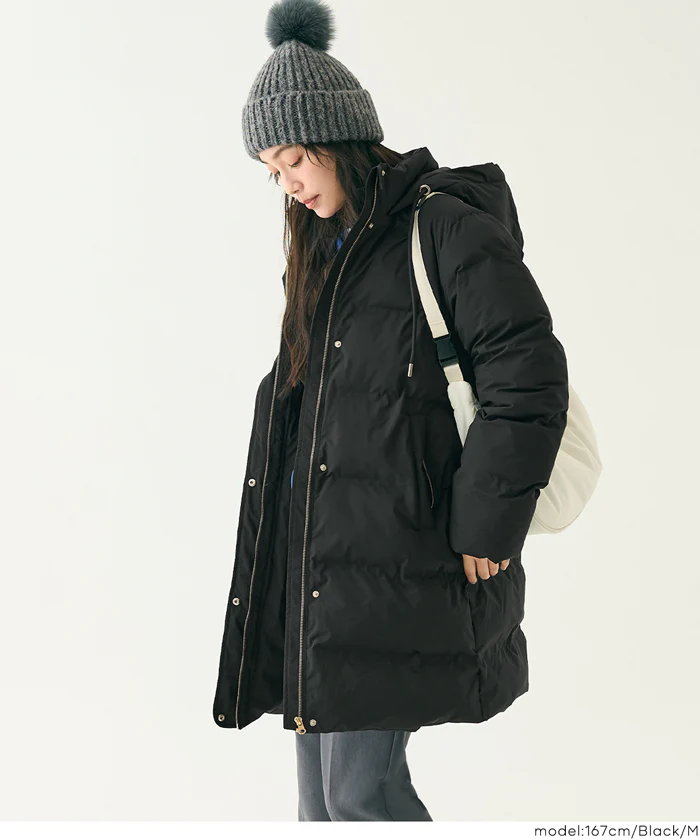 セール★6990円→3990円中綿ロングコート レディース 送料無料/メール便不可 - Image 5