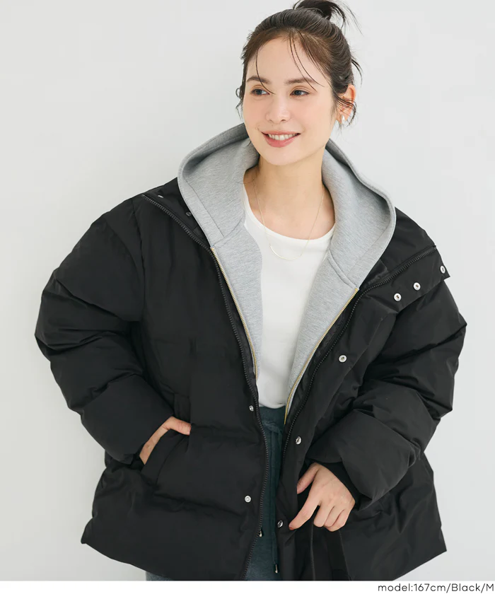 セール★4990円→3990円 ユニセックス中綿アウター レディース メンズ 送料無料/メール便不可 - Image 5