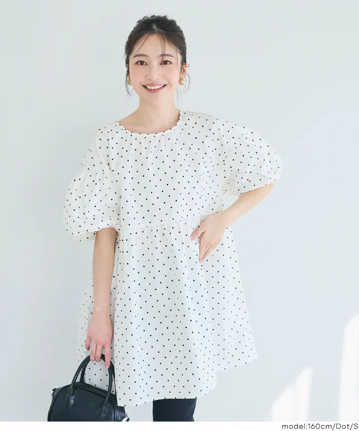 バックリボンチュニック レディース メール便不可 - Image 12