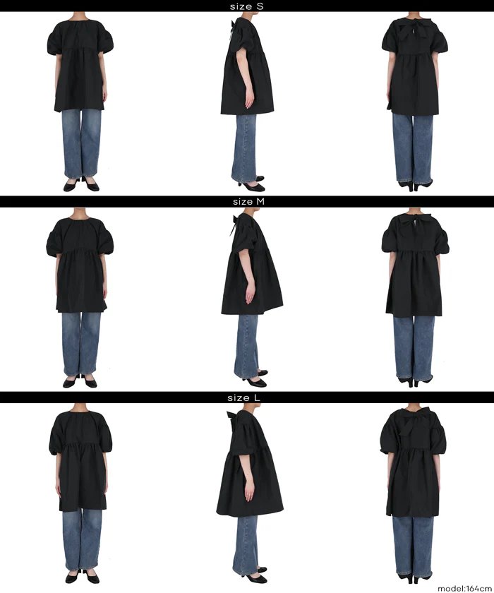バックリボンチュニック レディース メール便不可 - Image 15