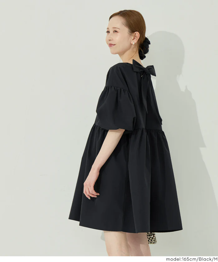 バックリボンチュニック レディース メール便不可 - Image 4